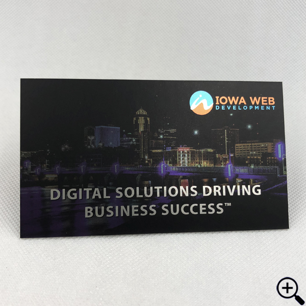 Cold Foil Silver 500gsm Card
