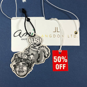 Matte Swing Tags - 350gsm