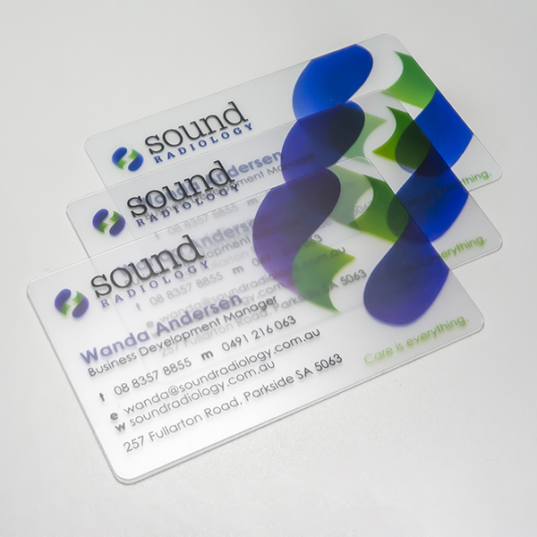 Plastic Cards - 0.38mm Frosted